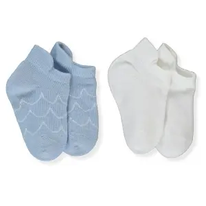 S761 Чорапи 2ч. 0-6M BLUE