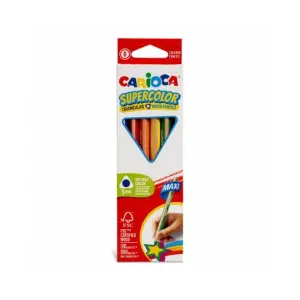 CARIOCA Supercolor Maxi Цветни моливи 6бр.