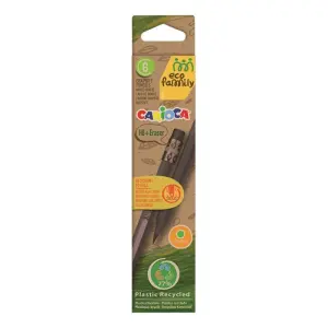 CARIOCA Комплет моливи Еco Family - HB черни 6бр