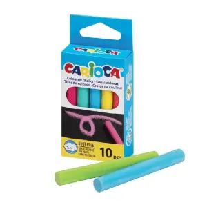 CARIOCA Тебешири различни цветове 10 бр.