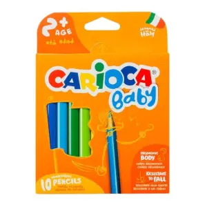 CARIOCA Baby Цветни моливи 10 цвята