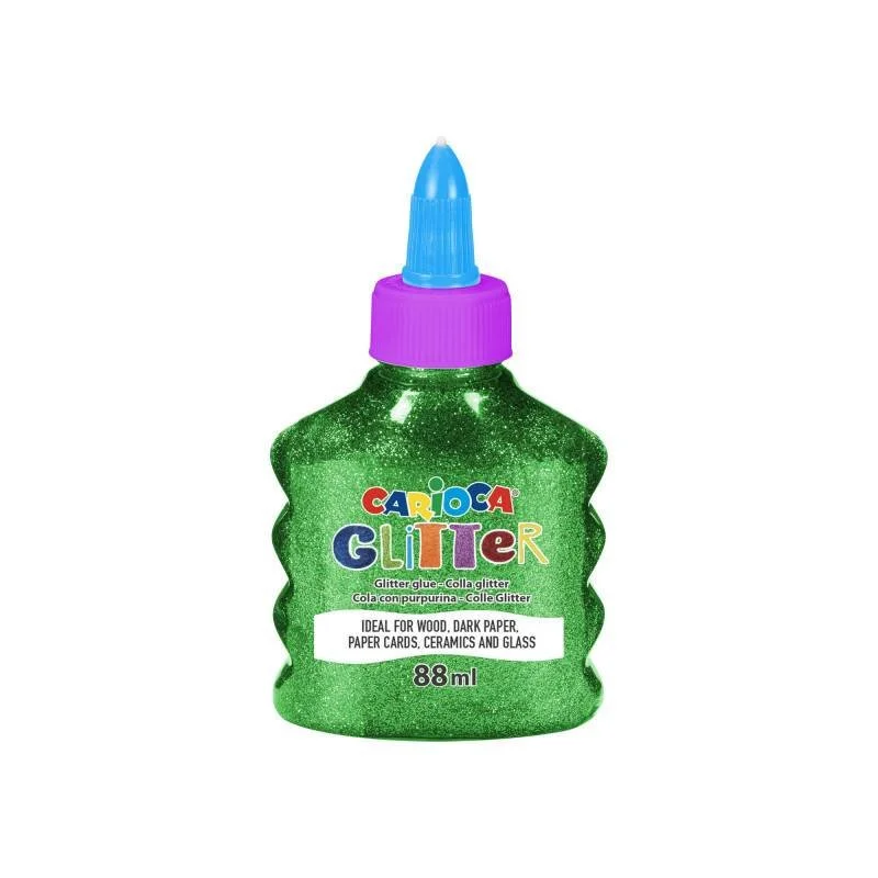 Glitter Spark Блестящо лепило 88мл. Зелен