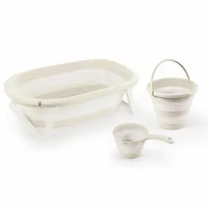 7271 К-кт за баня Dolu 3в1 сгъваем Relax Beige