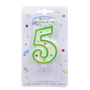 91676 Свещ Dots N5