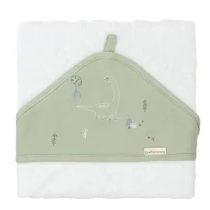 Хавлия с качулка TREX 100x100 White/Green