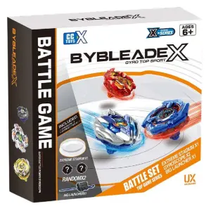 Боен пумпал BEYBLADE 2 броя с арена Изненада