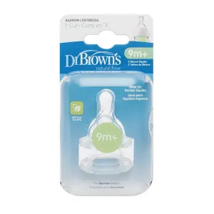 312-INTL Y-Cut Silicone NNO Nipple Биберон 2 бр.