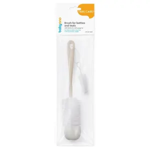 720/04 Четка за шишета и залъгалки бежов
