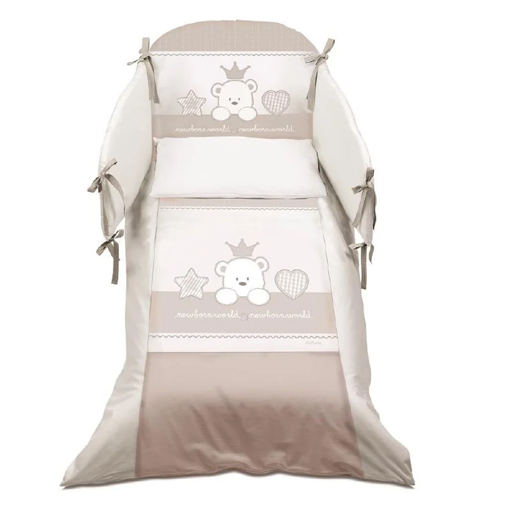 BABY RE DOVE GREY Сп. комплект Pony 4ч. 70х130