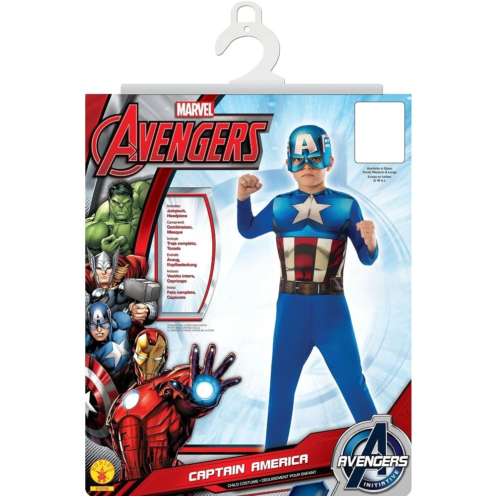 610759 Костюм CAPTAIN AMERICA M