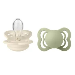 Биберони Supreme Ivory/Sage 6-18 м.2бр