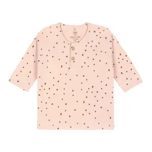 1531012772-92 Блуза с д.р.Dots powder pink 86/92