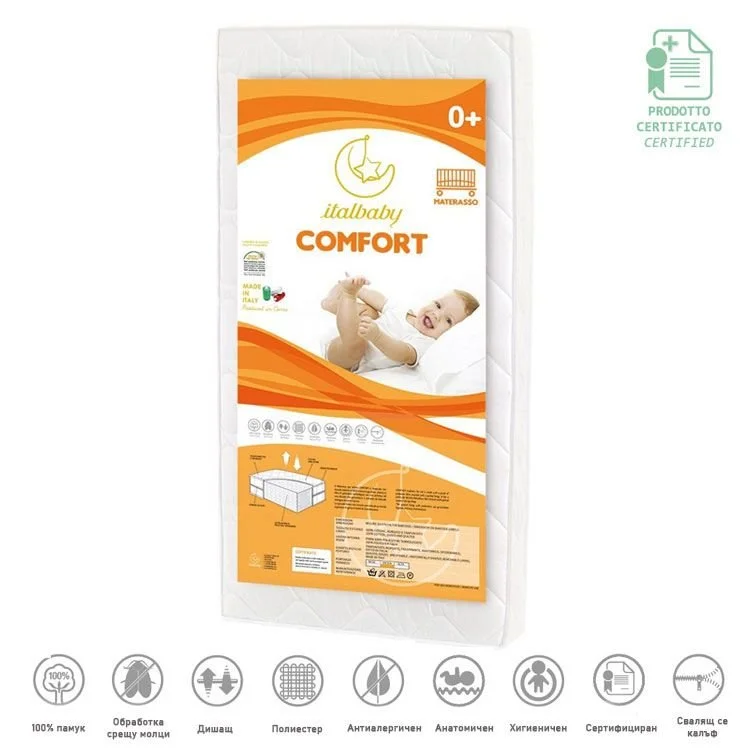 Comfort Матрак 62х125х12 см