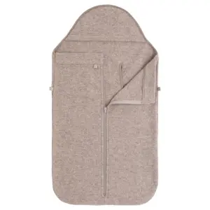 Чувалче за кола 0м+ Merino Brushed Meadow Sand