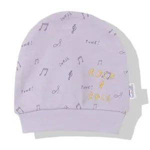 C831 Шапка CHUBBY COLORS лилав 0-3м