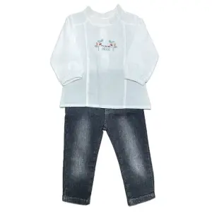 K3687 К-кт 2ч. момиче BOUTIQUE Тъмно син 98cm