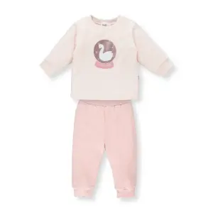 F1278 К-кт 2ч. COLORFUL PYJAMAS PINK 4Y/104CM