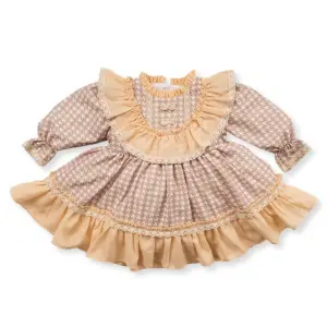 K4200 Официална рокля BROWN 18-24M/92CM