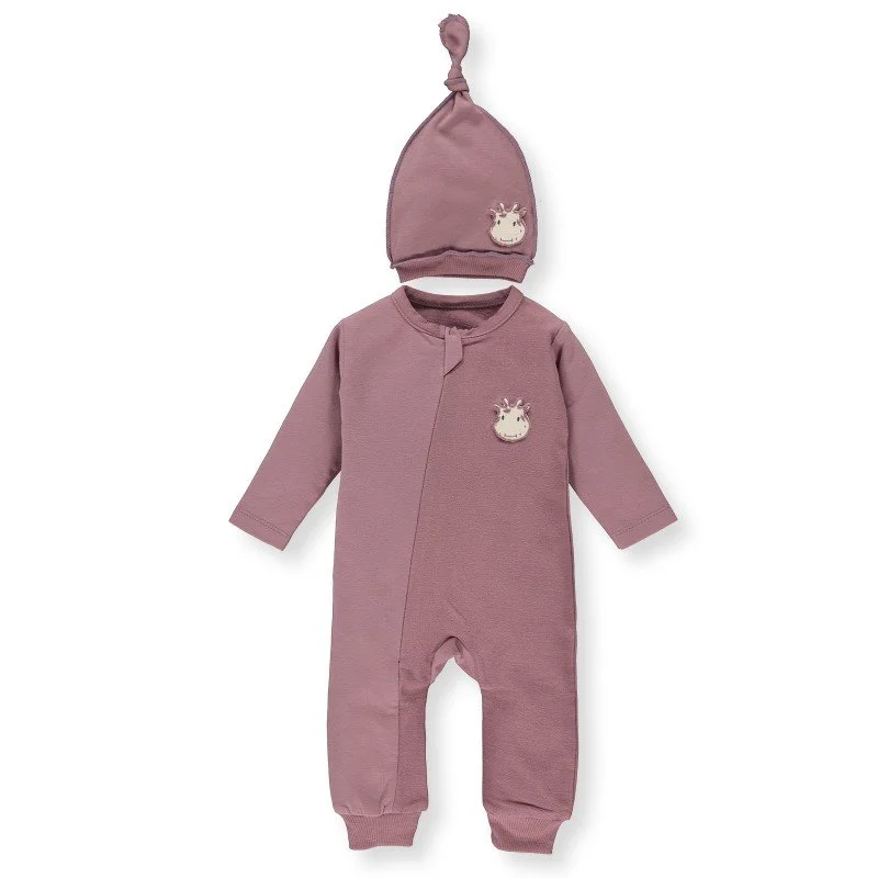 T3343 К-кт 2ч. GIRAFFE PINK 6-9M/74CM