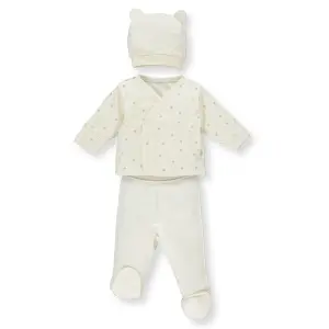Z852 К-кт 3ч. PURE TEDDY ECRU 0-3M/62CM