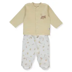 F1333 Пижама ORGANIC BEE HUNTERS 0-1M/56CM