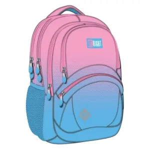 Раница 17 инча Pink Blue Gradient BP05