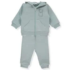 K4616 Анцуг качулка зелен CUTE LAMA 18-24M/92CM
