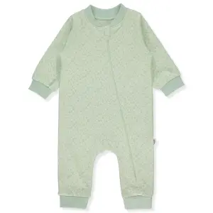 T3649 Гащеризон мента FLORAL LETTERS 12-18M/86CM