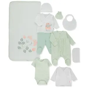 Z933 К-кт 10ч. мента FLORAL LETTERS 0-3M/62CM