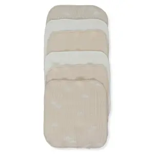 C1150 Кърпи 6бр ORG BORN WITH LOVE BEIGE 20X20CM