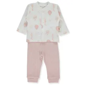 F1460 Пижама 2ч ORG BORN WITH LOVE D. ROSE 1М