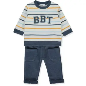 K4866 К-кт 2ч BOY TEAM NAVY BLUE 9-12М