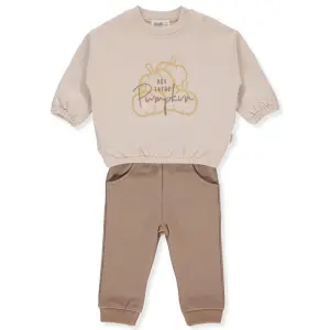 K4889 К-кт 2ч PUMPKIN SEASON BROWN 18-24М