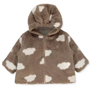 K4993 Палто CLOUDY BROWN 12-18М