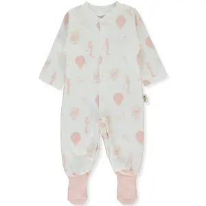 T4037 Гащеризон ORGANIC BORN WITH LOVE ECRU 3-6M