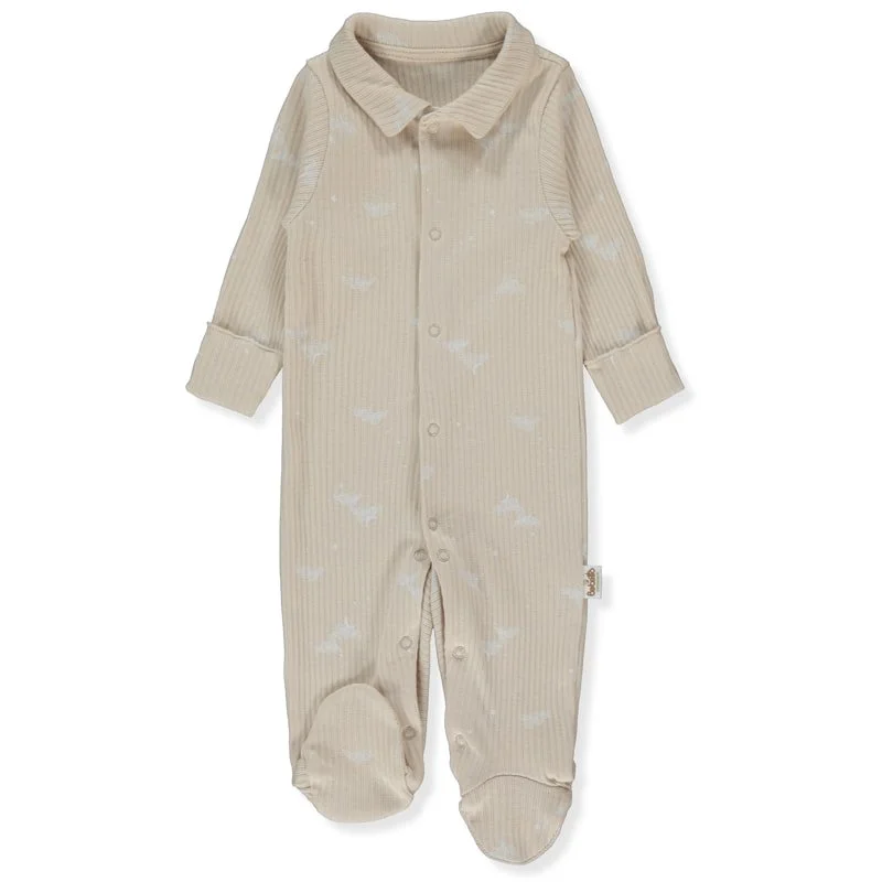 T4038 Гащеризон ORG BORN WITH LOVE BEIGE 1-3M