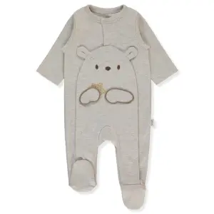T4041 Гащеризон BE KIND BEIGE MELANGE 0-1M