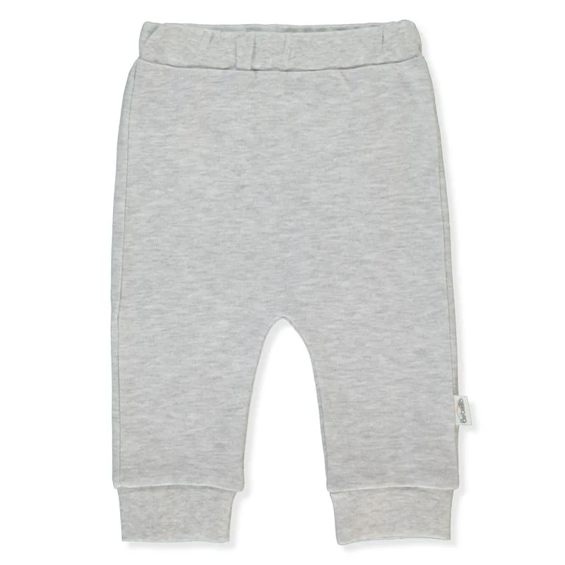 T4046 Панталонки BE KIND GREY MELANGE 9-12M