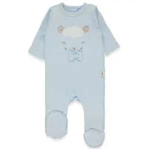 T4068 Гащеризон ORGANIC SLEEPY SHEEPY BLUE 3-6M