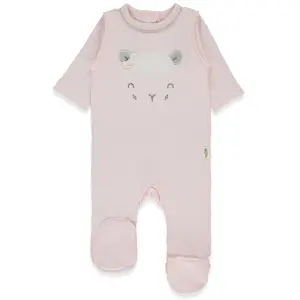 T4068 Гащеризон ORGANIC SLEEPY SHEEPY PINK 1-3M
