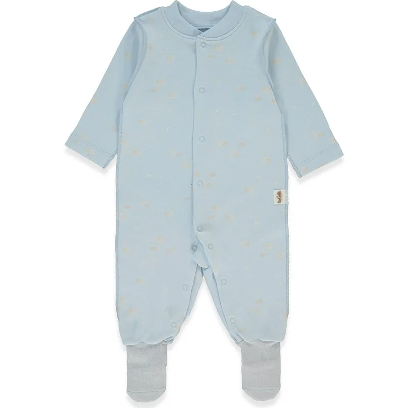 T4072 Гащеризон ORGANIC SLEEPY SHEEPY BLUE 0-3M