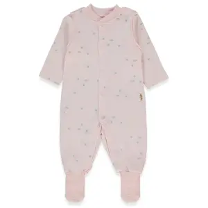 T4072 Гащеризон ORGANIC SLEEPY SHEEPY PINK 3-6M