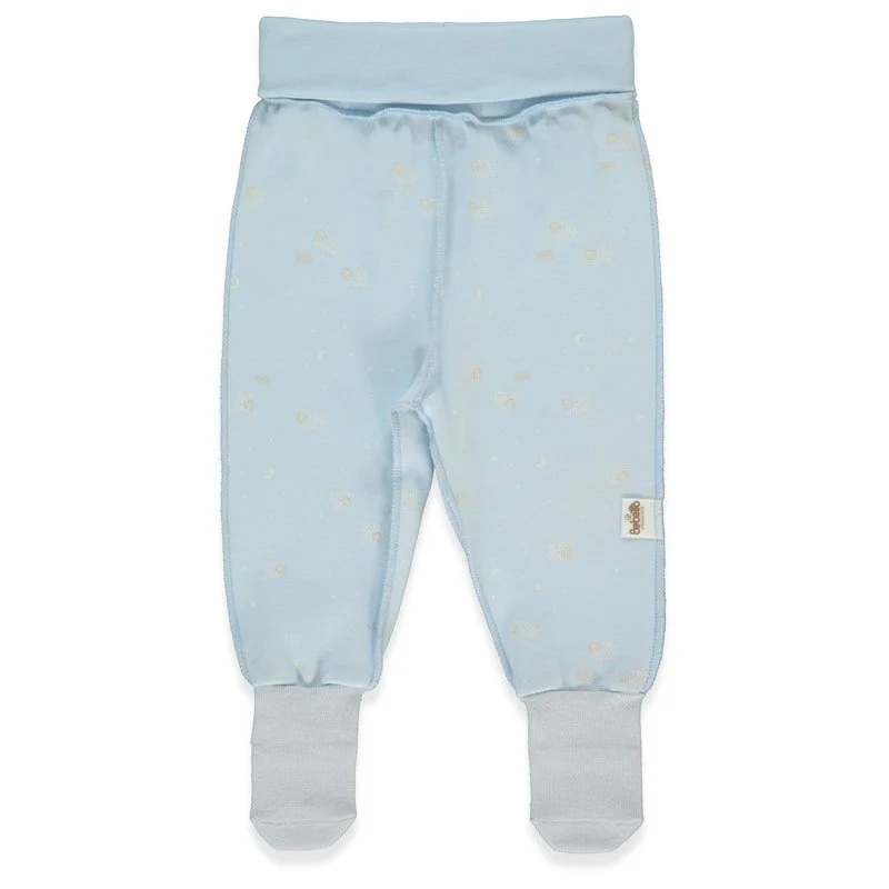 T4103 Ританки ORGANIC SLEEPY SHEEPY BLUE 9-12M