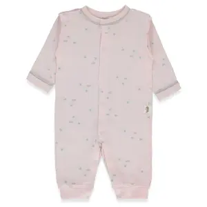 T4104 Гащеризон ORGANIC SLEEPY SHEEPY PINK 0-1M