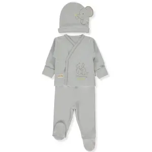 Z1053 К-кт 3ч LITTLE ELEPHANT GREY 0-1 M
