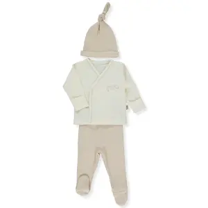 Z1060 К-кт 3ч ORGANIC BORN WITH LOVE BEIGE 1M