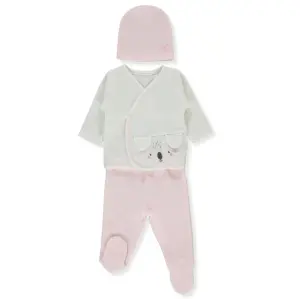 Z1065 К-кт 3ч MY LITTLE ONE PINK 1-3M