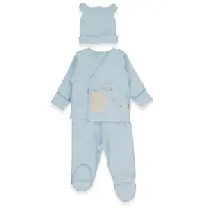 Z1072 К-кт 3ч ORGANIC SLEEPY SHEEPY BLUE 1-3M