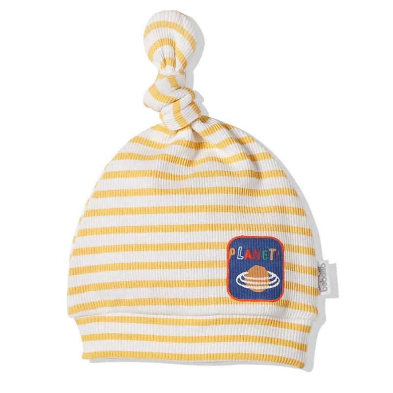 C863 Шапка SKY BALL жълт 0-6M/43CM