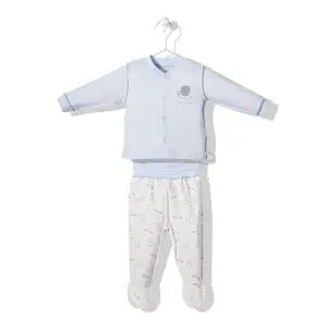 F1213 Пижама CUTE AND COOL син 1-3M/62CM